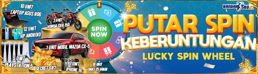 EVENT BULANAN TIKET LUCKY SPIN WHEEL